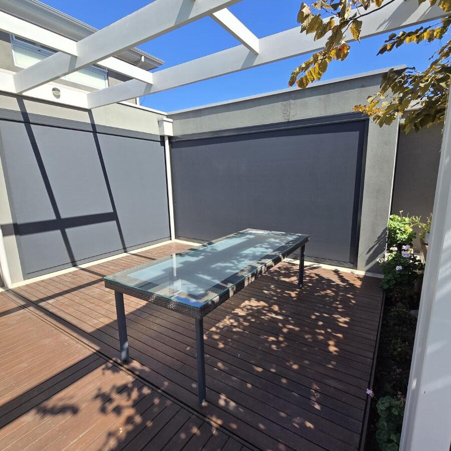 Veranda with suburb view